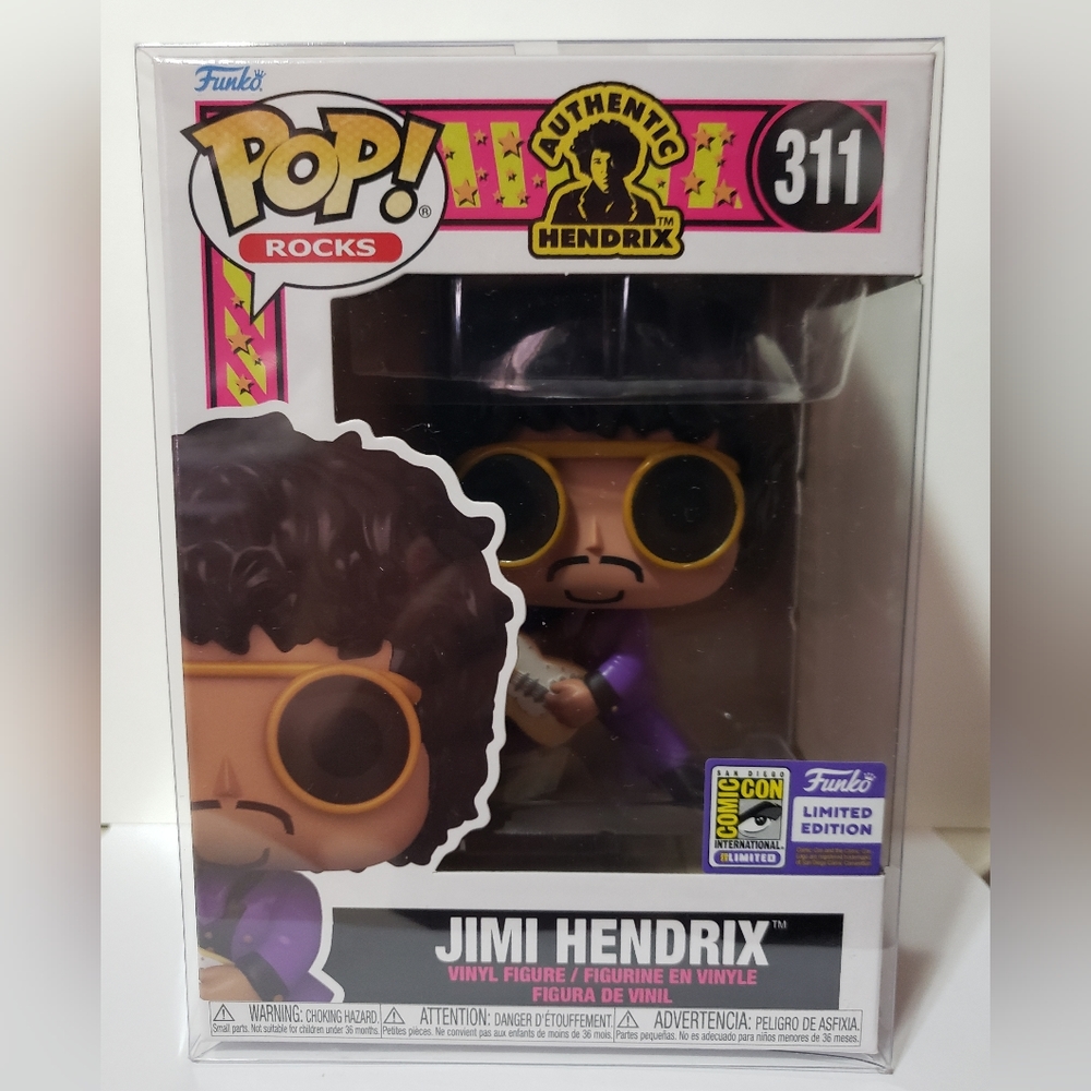 Funko Pop! Jimi Hendrix #311 SDCC 2023 Exclusive